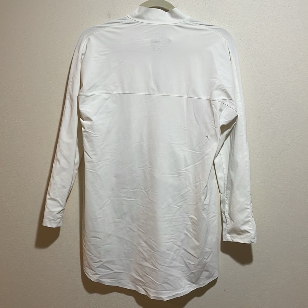 Aday Something Borrowed White Button Down Long Sl… - image 7
